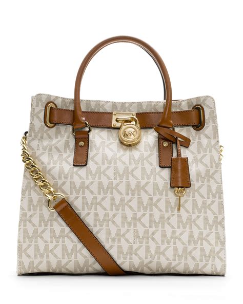 michael kors hamilton tote ebay|Michael Kors nouveau Hamilton large.